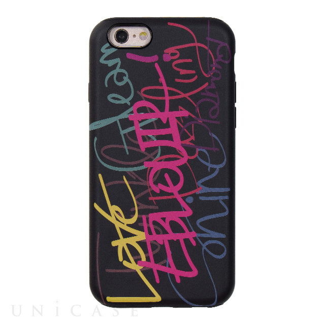 【iPhone6s/6 ケース】Lettering Bumper case (Black)