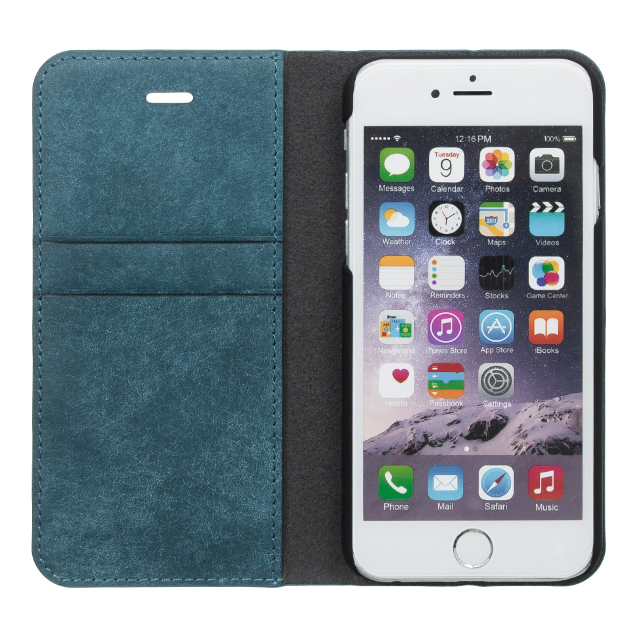 【iPhone6s/6 ケース】Modern Snap Folio (Green)サブ画像