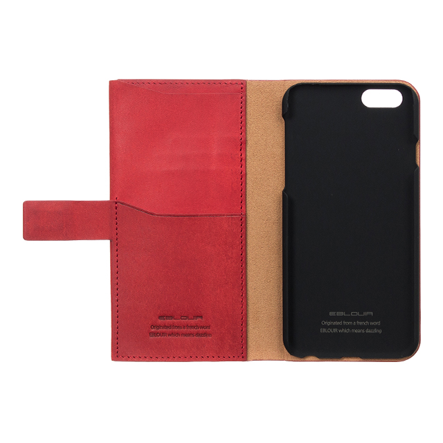 【iPhone6s/6 ケース】Modern Snap Wallet (Red)goods_nameサブ画像