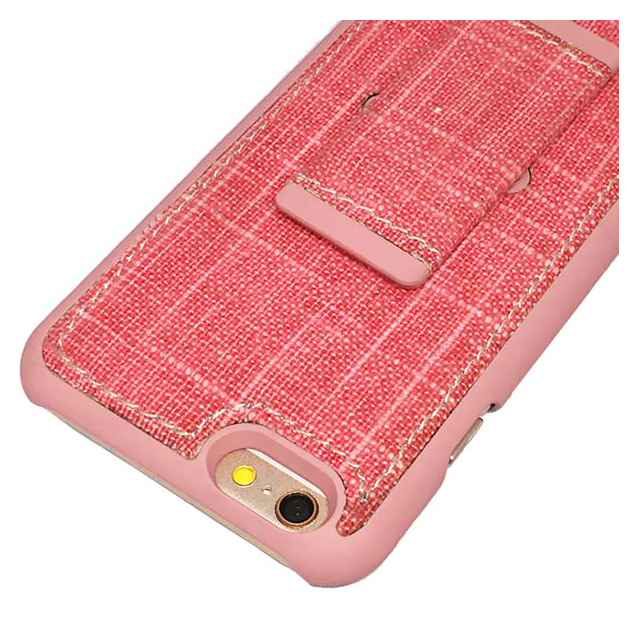 【iPhone6s/6 ケース】スタンドケース (ピンク)サブ画像