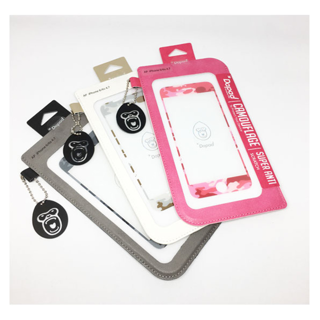 【iPhone6s/6 フィルム】カモフラガラスフィルム (ブラック)goods_nameサブ画像