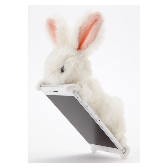 【iPhoneSE(第1世代)/5s/5c/5 ケース】ZOOPY (ウサギ(白))goods_nameサブ画像