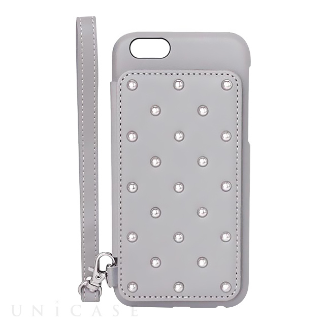 【iPhone6s/6 ケース】Rear Storage Style FEATURE STUDS (グレー)