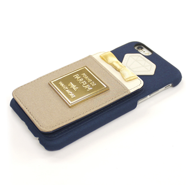 【iPhone6s/6 ケース】Rear Storage Style FEATURE PARFUM (ネイビー)goods_nameサブ画像