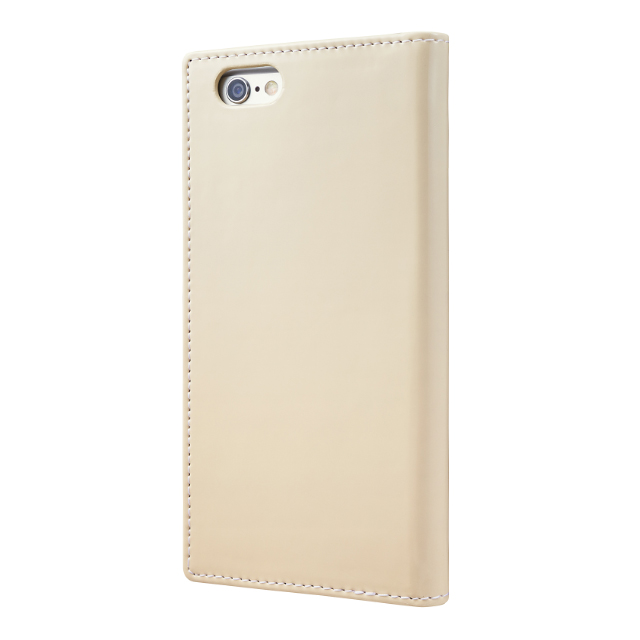 【iPhone6s/6 ケース】”Ena” Flap Enamel Leather Case (Beige)サブ画像