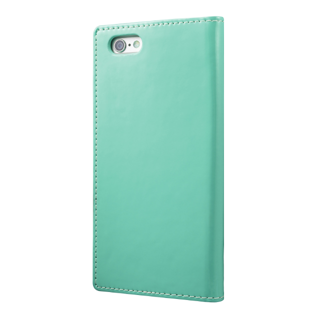 【iPhone6s/6 ケース】”Ena” Flap Enamel Leather Case (Turquoise)goods_nameサブ画像