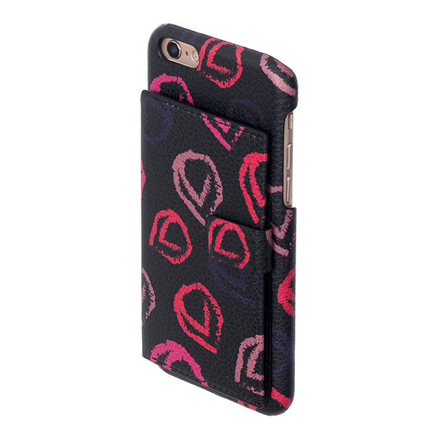 【iPhone6s/6 ケース】Crayon Back cover (Black+Pink)goods_nameサブ画像