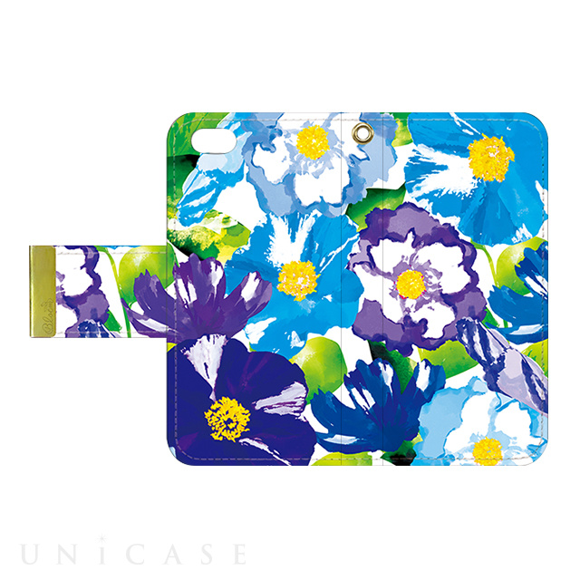 【iPhone6s/6 ケース】Bloem01 (Blue)