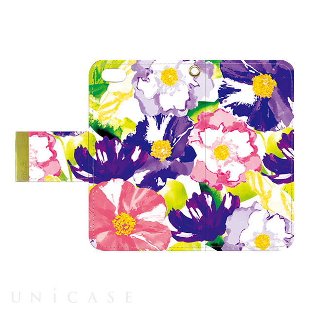 【iPhone6s/6 ケース】Bloem01 (Purple)