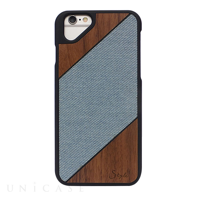 【iPhone6s/6 ケース】S-tyle (Hard wash × Wood)