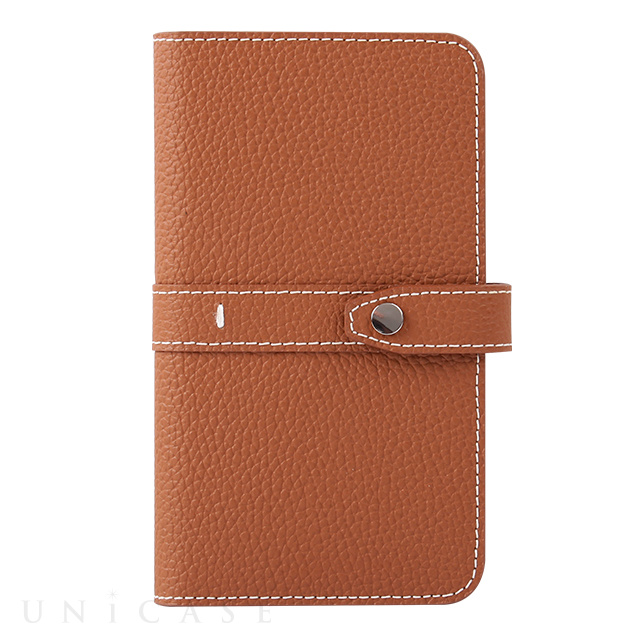 【マルチ スマホケース】Universal Folio Madison collection 5inch (Brown)