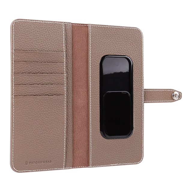 【マルチ スマホケース】Universal Folio Madison collection 5.7inch (Brown)サブ画像