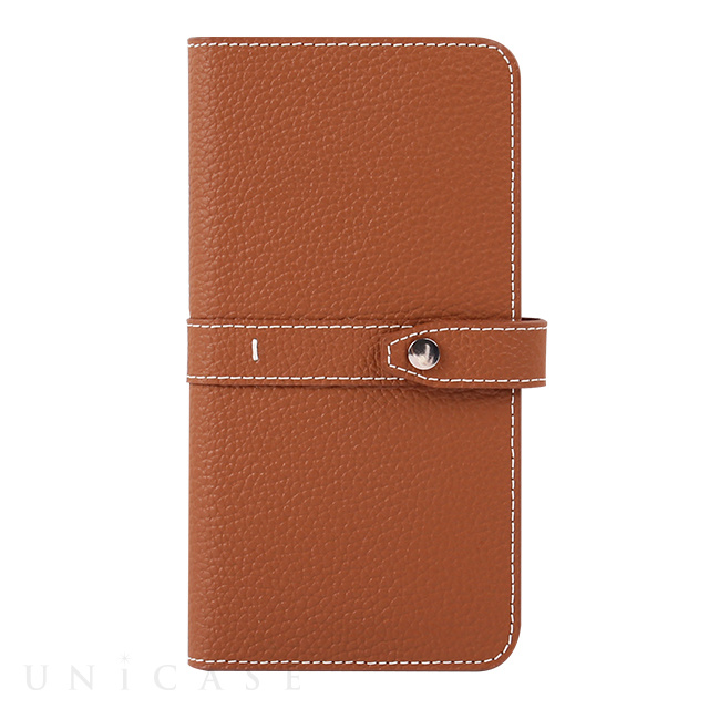 【マルチ スマホケース】Universal Folio Madison collection 5.7inch (Brown)