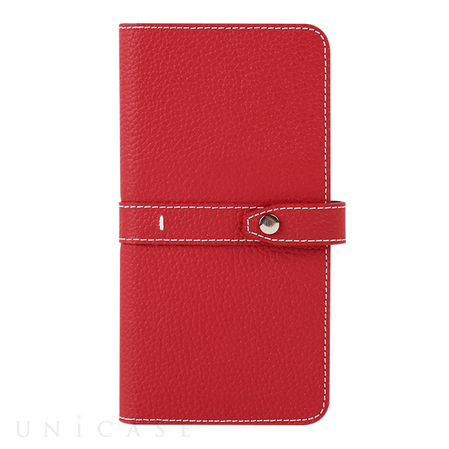 【マルチ スマホケース】Universal Folio Madison collection 5.7inch (Red)