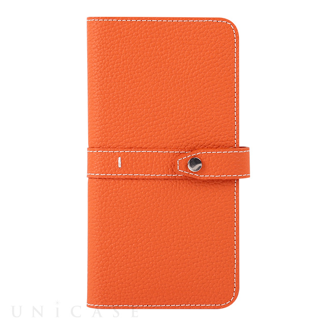 【マルチ スマホケース】Universal Folio Madison collection 5.7inch (Orange)