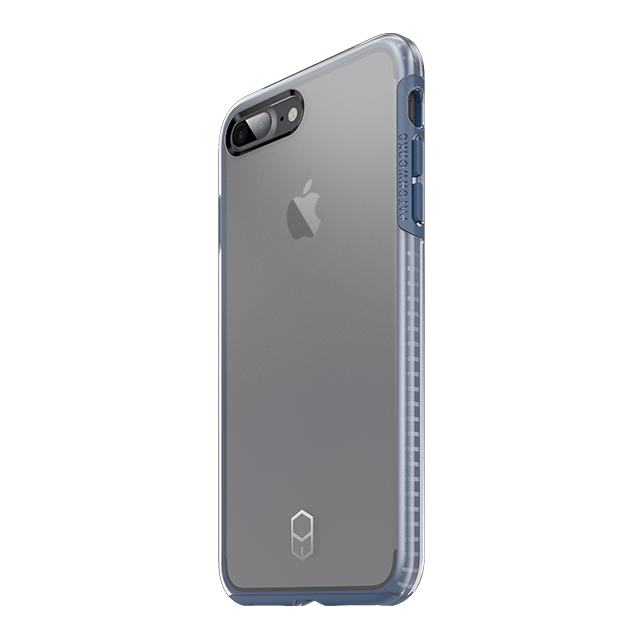 【iPhone8 Plus/7 Plus ケース】Level Case (Navy/Clear)サブ画像