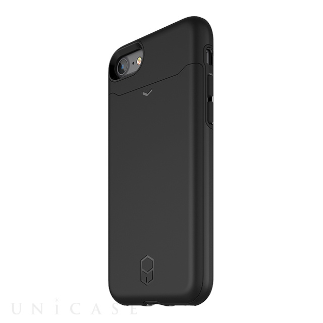 【iPhone8/7 ケース】Level Case Card Edition (Black)