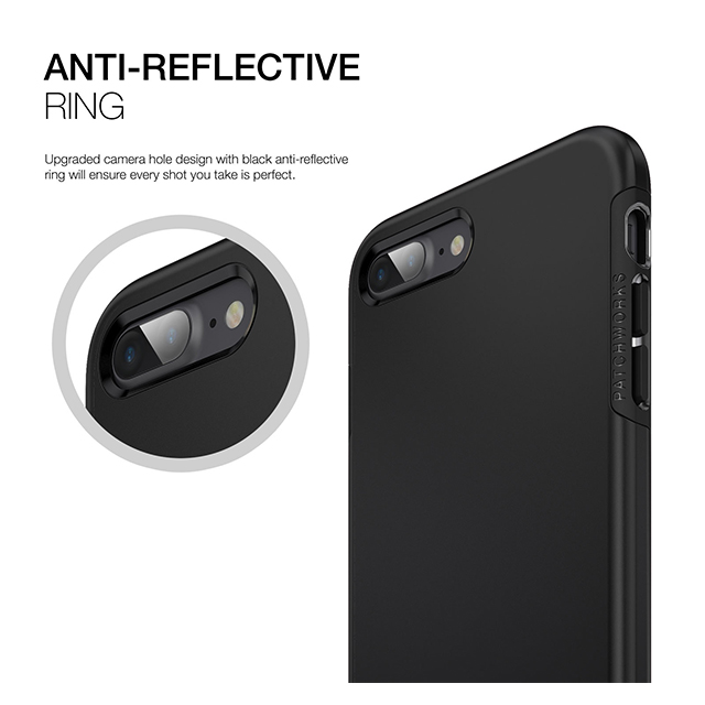 【iPhone8 Plus/7 Plus ケース】Level Case (Black)サブ画像