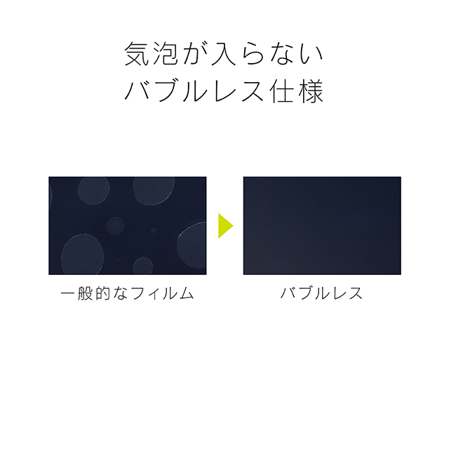 【iPhone7 フィルム】フレームフィルム (反射防止/ブラック)サブ画像