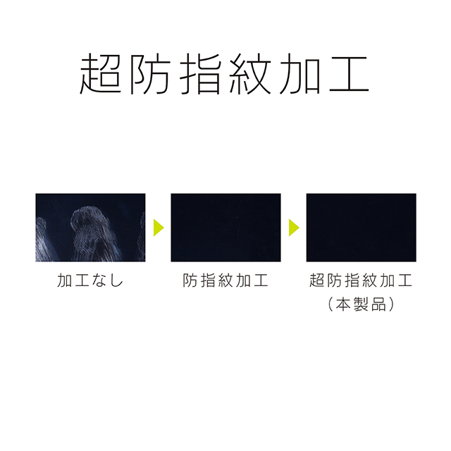 【iPhone7 フィルム】フレームフィルム (反射防止/ホワイト)サブ画像