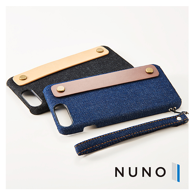 【iPhoneSE(第3/2世代)/8/7/6s/6 ケース】NUNO ファブリックケース (背面バンド/デニム)goods_nameサブ画像