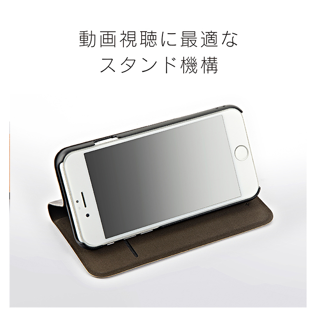 【iPhoneSE(第3/2世代)/8/7/6s/6 ケース】FlipNote Pocket フリップノートケース (ターコイズ)サブ画像