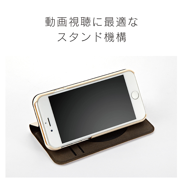 【iPhoneSE(第3/2世代)/8/7/6s/6 ケース】ajouter [FlipNote Pocket] フリップノートケース (コーラルピンク)サブ画像