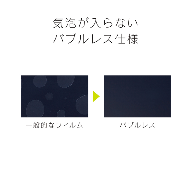 【iPhone7 Plus フィルム】フレームガラス (AR光反射低減/ブルーライト低減/ブラック)サブ画像
