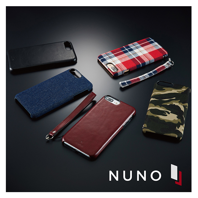 【iPhone8 Plus/7 Plus ケース】NUNO ファブリックケース (レッドチェック)goods_nameサブ画像