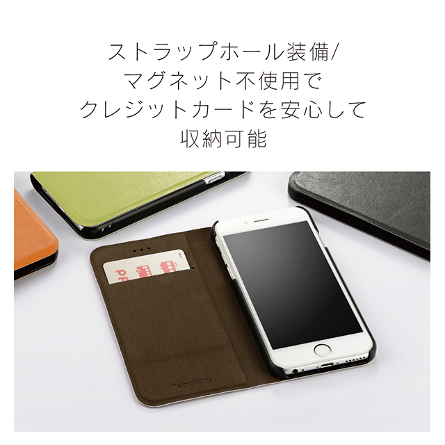 【iPhone8 Plus/7 Plus ケース】FlipNote Pocket フリップノートケース (ブラック)goods_nameサブ画像