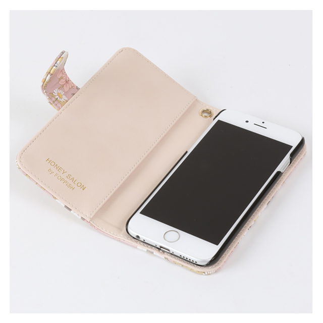 【iPhone6s/6 ケース】フラワーキャットiPhone6/6ｓケース (ピンク)goods_nameサブ画像