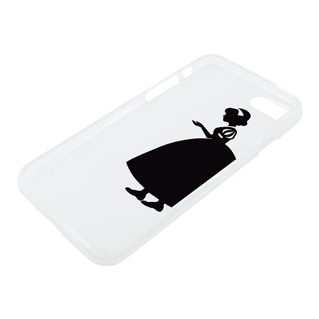 【iPhone8/7 ケース】ソフトクリアケース (シルエットお姫様)goods_nameサブ画像