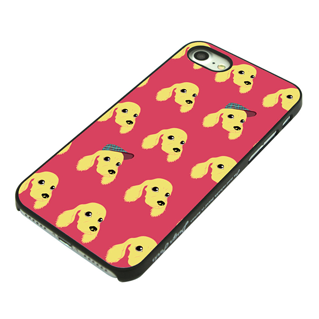 【iPhoneSE(第3/2世代)/8/7 ケース】ブラックケース (Fashionable Dog コッカースパニエル)goods_nameサブ画像