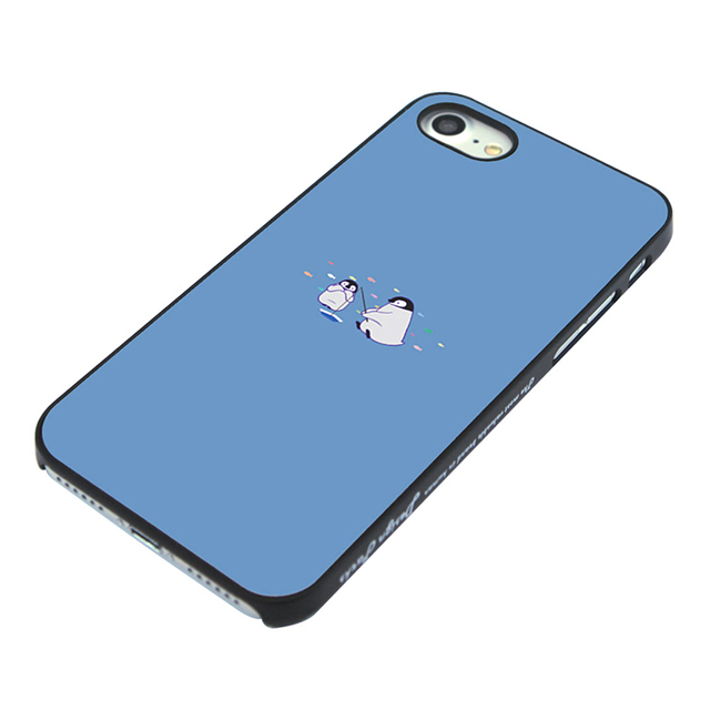 【iPhoneSE(第3/2世代)/8/7 ケース】ブラックケース (ミニ動物 ペンギン)goods_nameサブ画像