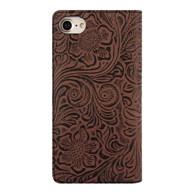 【iPhoneSE(第3/2世代)/8/7 ケース】Paisley (ブラウン)goods_nameサブ画像