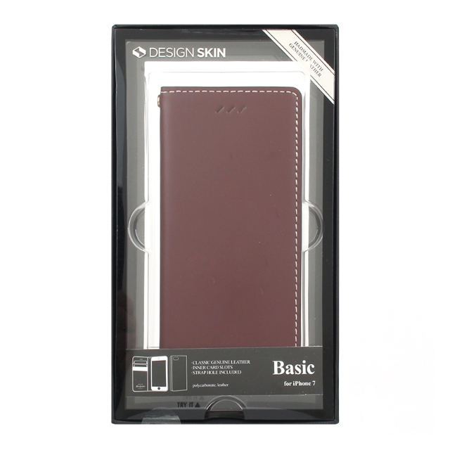 【iPhone8/7 ケース】Basic (Dark Brown)サブ画像