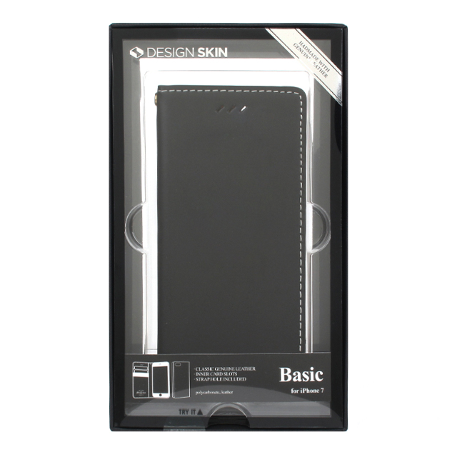 【iPhone8/7 ケース】Basic (Black)サブ画像