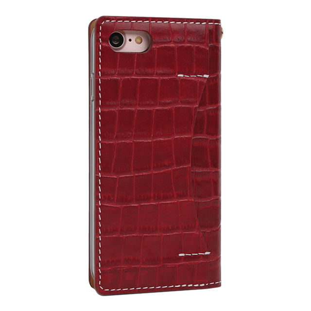 【iPhone8/7 ケース】Premium Croco (Red)サブ画像