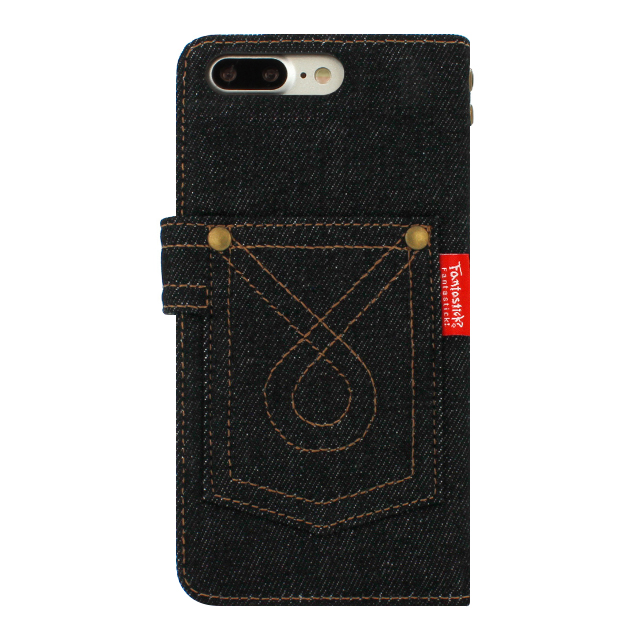 【iPhone8 Plus/7 Plus ケース】Diary Denim (Black)サブ画像