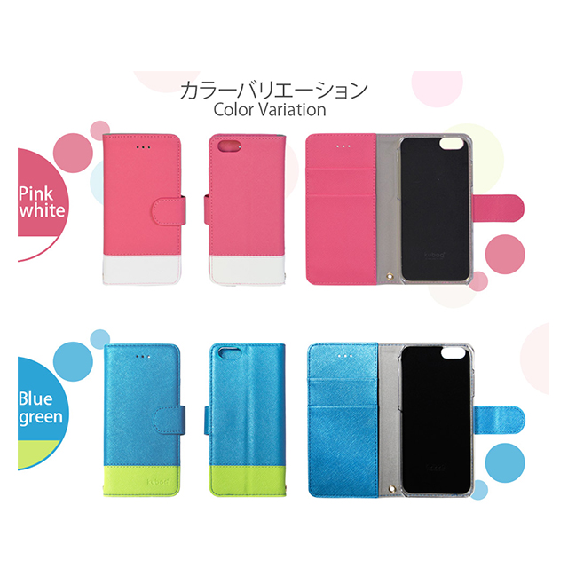 【iPhone8 Plus/7 Plus ケース】kuboq 手帳型ケース (ブラック)goods_nameサブ画像