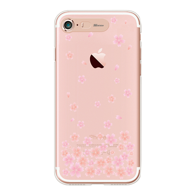 【iPhone8/7 ケース】Armor Shield Art イルミネーションケース (チェリーブロッサム/ローズゴールド)サブ画像