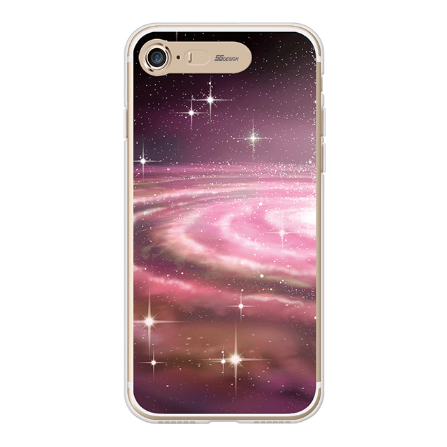 【iPhone8/7 ケース】Armor Shield Art イルミネーションケース (スペースギャラクシー/ゴールド)サブ画像