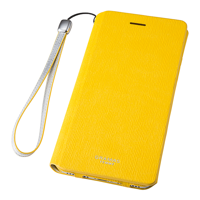 【iPhone8 Plus/7 Plus ケース】Flap Leather Case ”Colo” (Yellow)goods_nameサブ画像