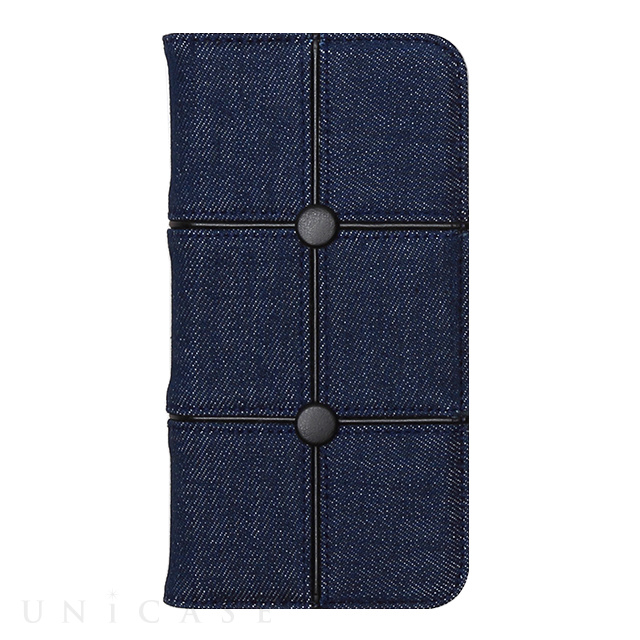 【iPhoneSE(第3/2世代)/8/7 ケース】Denim Patch Work Diary