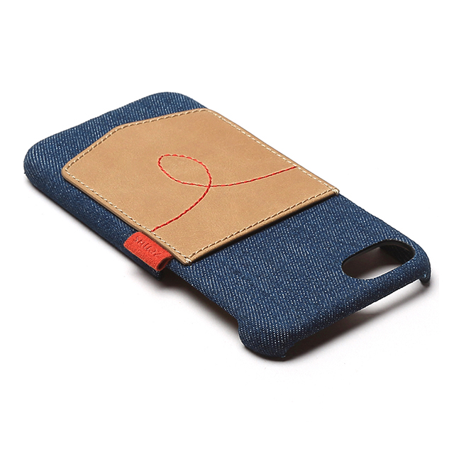 【iPhoneSE(第3/2世代)/8/7 ケース】Denim Vintage Pocket Barサブ画像