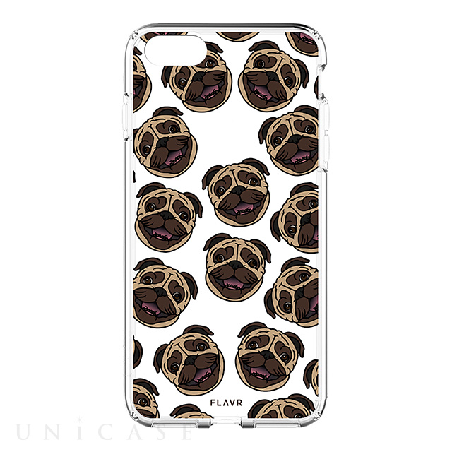 【iPhone8/7 ケース】IPLATE (PUGS)