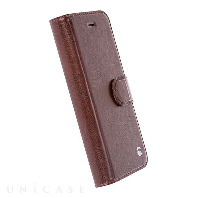 【iPhone8/7 ケース】EKERO FOLIOWALLET 2IN1 (COFFEE)