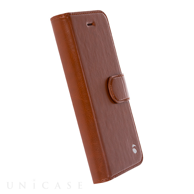 【iPhone8/7 ケース】EKERO FOLIOWALLET 2IN1 (COGNAC)