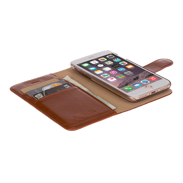 【iPhone8/7 ケース】EKERO FOLIOWALLET 2IN1 (COGNAC)サブ画像