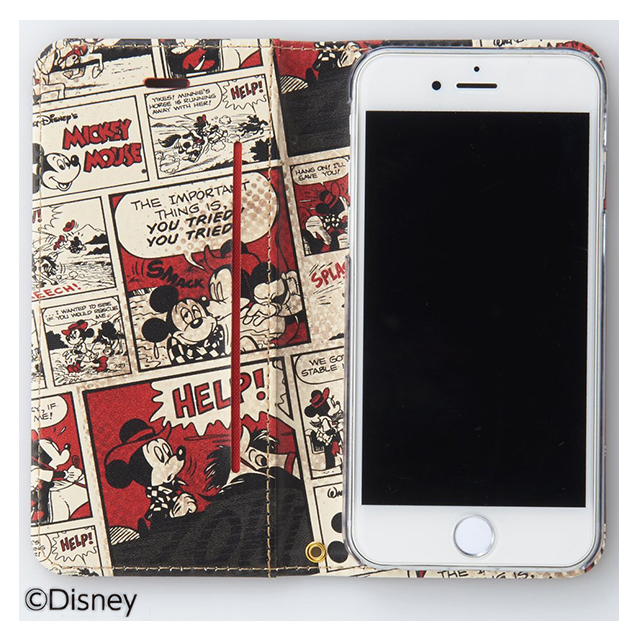 【iPhone8/7 ケース】ソフトレザーケース/Disney/カジュアル (スウィート・アイボリー)goods_nameサブ画像